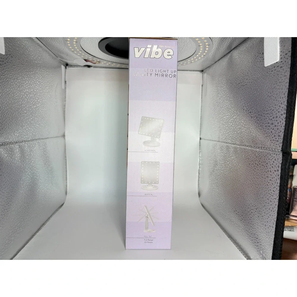 Vibe LED‎ Light Up Vanity Mirror, white - NIB